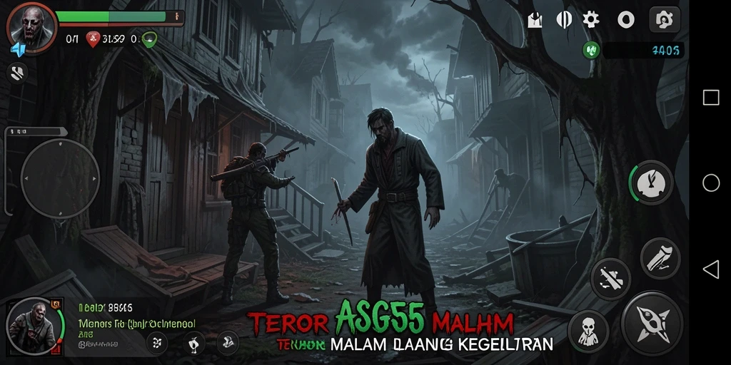 Menampilkan momen menggugah adrenalin dalam ASG55 yang penuh kengerian.