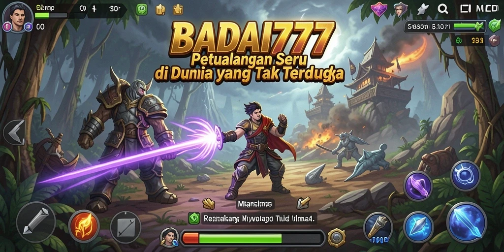 Tampilan menarik dari gameplay BADAI777 yang menampilkan petualangan mendebarkan.