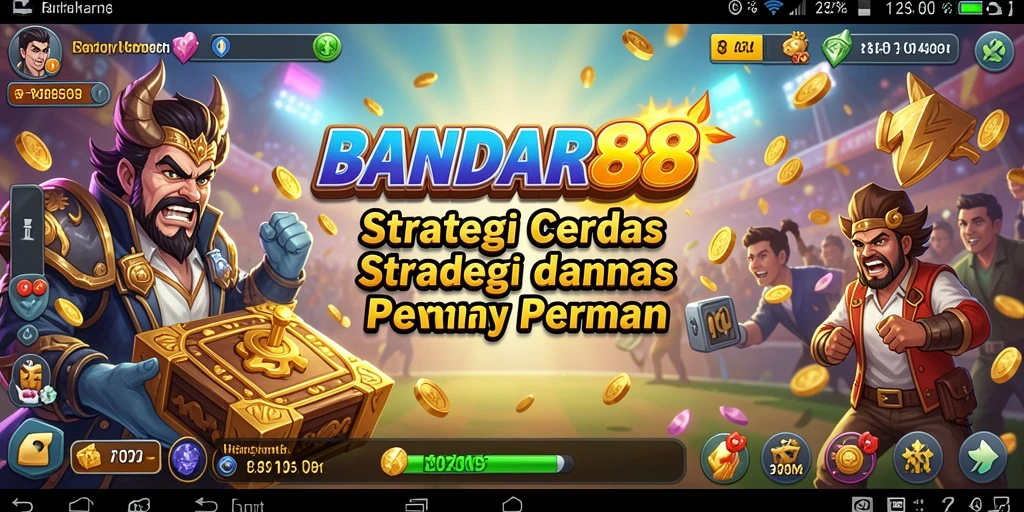 Tampilan gameplay Strategy yang penuh aksi dan taktik.