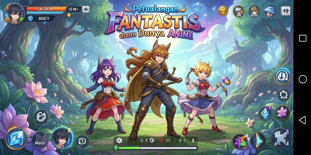 Tampilan gameplay CACOR78 yang menakjubkan dan penuh aksi.