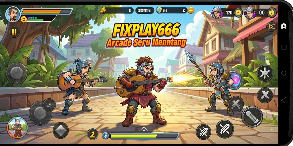Screenshot gameplay FIXPLAY666 menampilkan aksi seru dan grafis yang memukau.