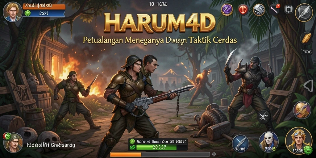 Gameplay seru dan grafis menawan dari HARUM4D.