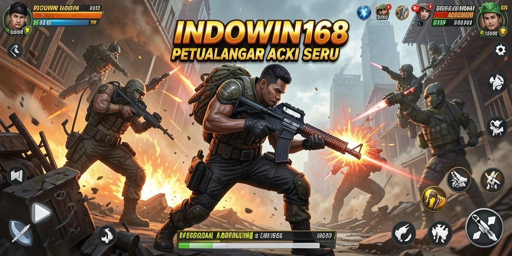 Tampilan gameplay seru dari INDOWIN168 yang penuh aksi.