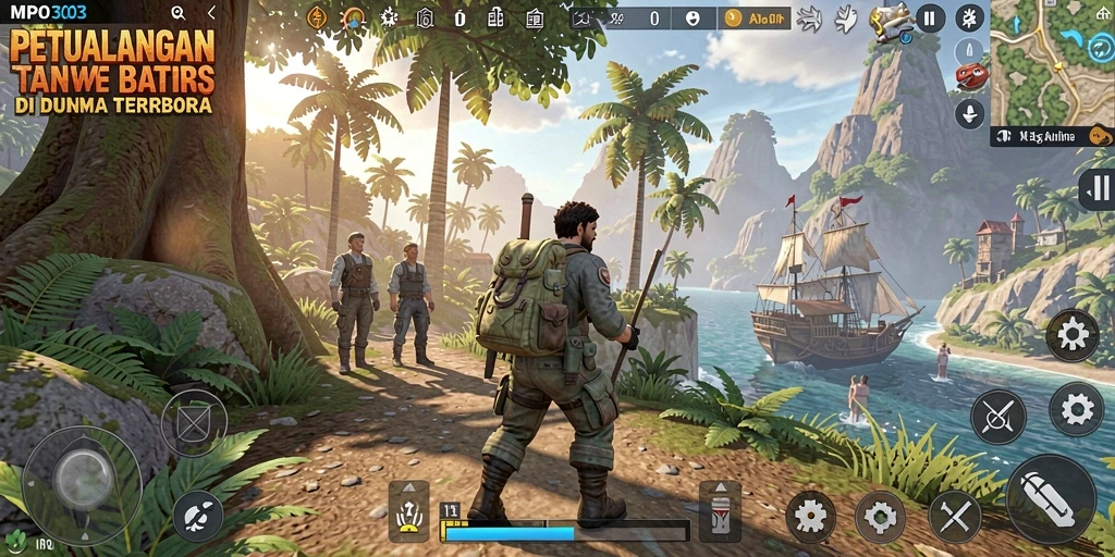 Gameplay MPO303 yang imersif dan penuh petualangan.