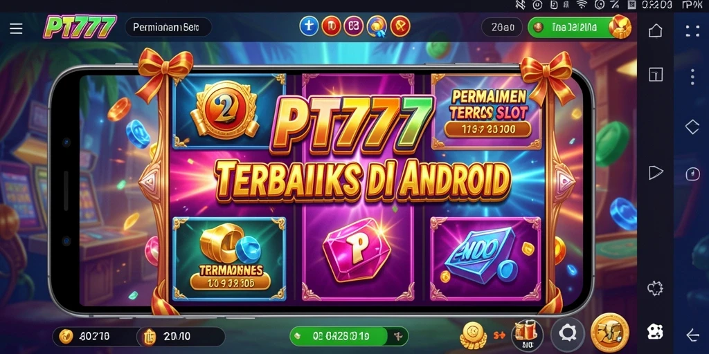 Screenshot game PT777 yang menampilkan aksi slot yang seru dan peluang kemenangan besar.