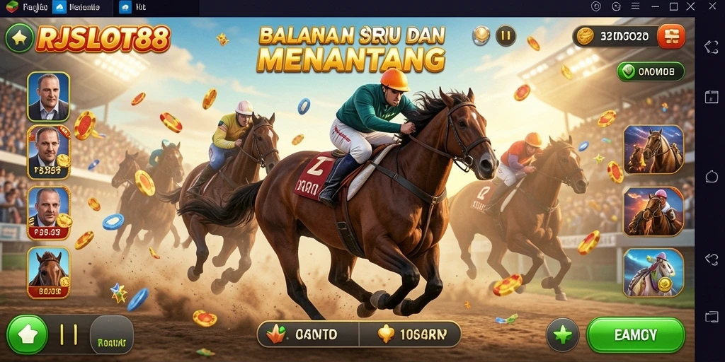Tampilan gameplay RJSLOT88 yang penuh aksi dan adrenalin.