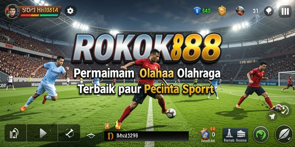 Tampilan gameplay ROKOK88 yang penuh aksi dan kompetisi seru.