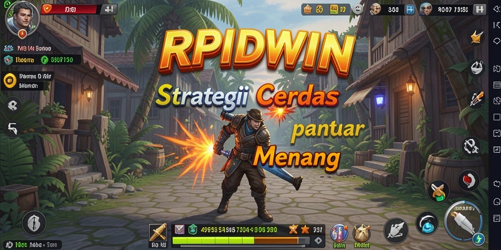 Tampilan gameplay RPIDWIN yang menantang dan strategis.