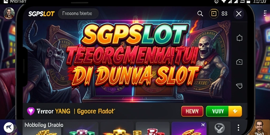 Screenshot gameplay SGPSLOT yang mencekam dan penuh ketegangan.