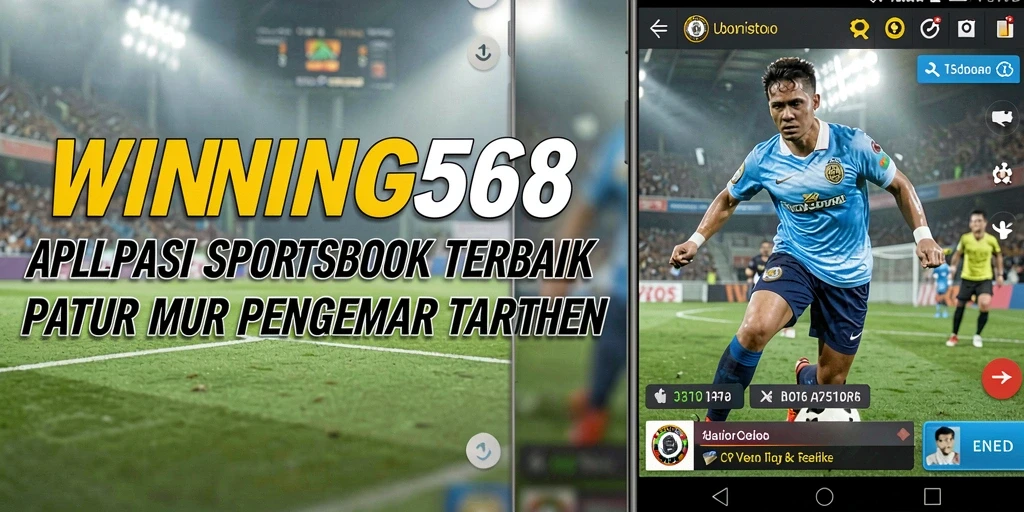Tampilan antarmuka aplikasi WINNING568 yang menarik dan interaktif.