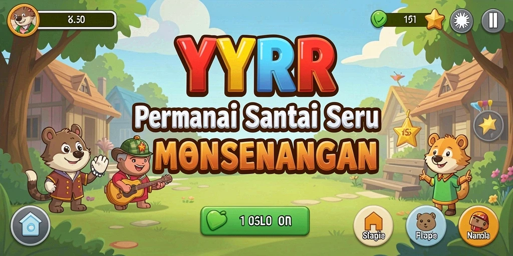 Tampilan gameplay YYRR yang menawan dan menyenangkan.